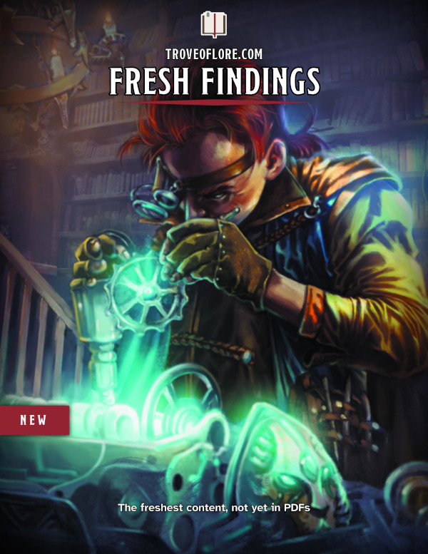 The cover for the Fresh Findings: the freshest content, not yet in PDFs